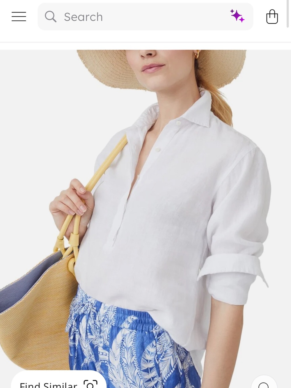 Classic White Linen Button-Down Shirt - Relaxed Everyday Top